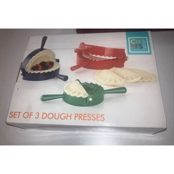 Chefs Atelier Set of 3 Dough Presses. New In Box - Picture 1 of 6